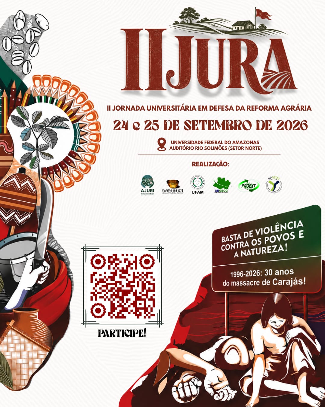 II Jornada Universitária em Defesa da Reforma Agrária (JURA)
